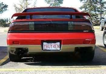 Tony's 87 GT - YBUY4EN license plate